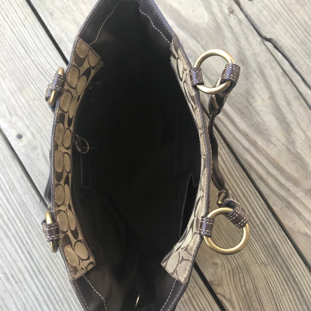 Vintage Coach Patchwork Tote - Picture 4 of 8